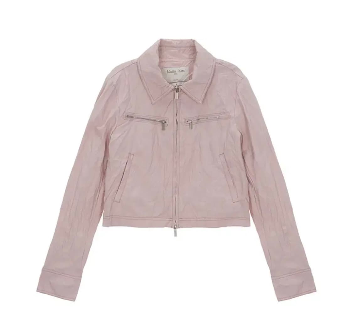 마뗑킴 crinkle crop jumper 상품이미지3