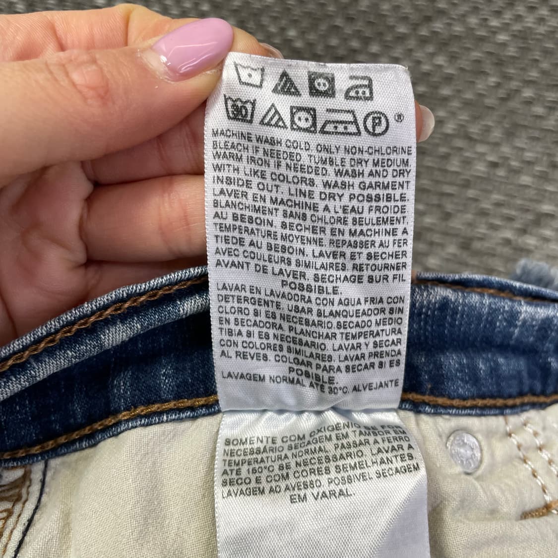 (33) 리바이스 512 데님 핫팬츠 상품이미지6