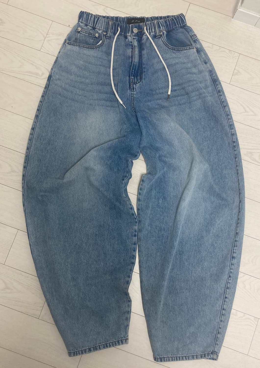 연청 데님 벌룬팬츠 상품이미지1