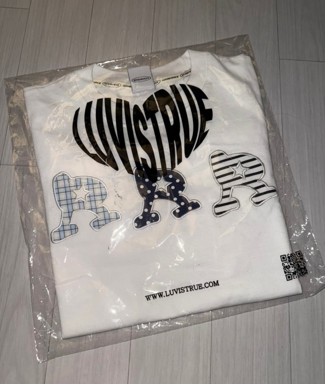 새상품) 러브이즈트루 반팔티  상품이미지1