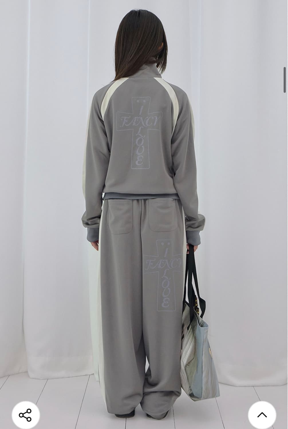 [새상품/팬시클럽] 프로스 글로시 트랙탑 (카키/OS) 상품이미지5