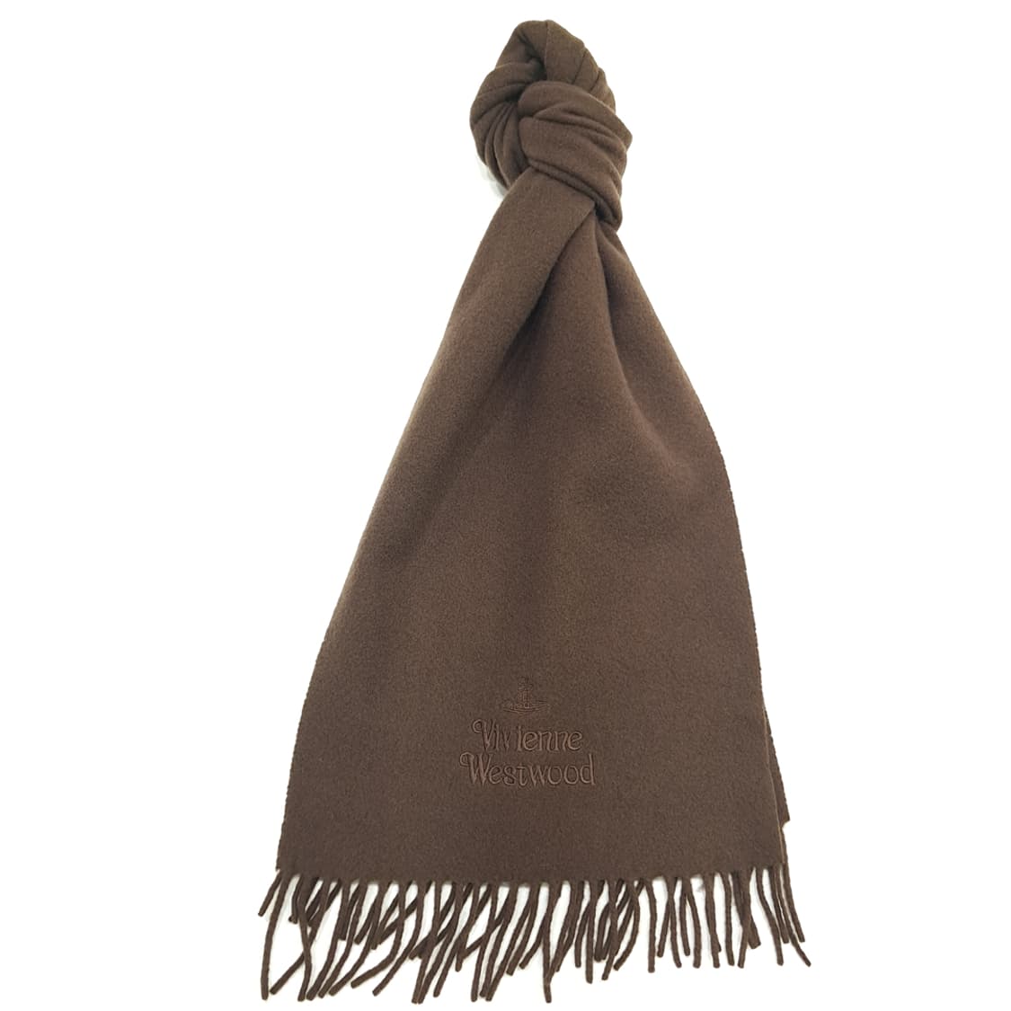 MX114 비비안 웨스트우드 초코브라운 목도리 머플러 상품이미지1
