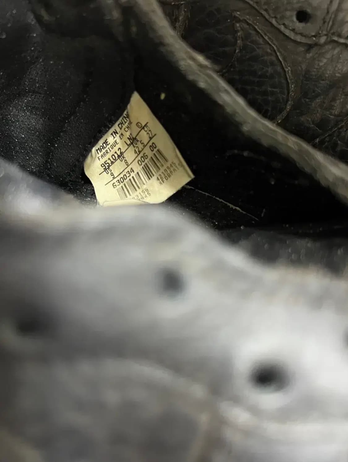 나이키 에어포스1 하이 검/금 1995년 270 상품이미지2