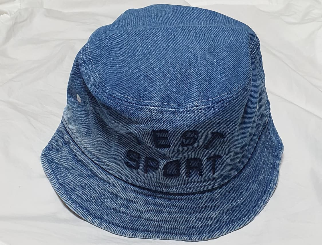 블루 진청 레스트앤레크레이션 벙거지 어부 데님 모자 상품이미지4