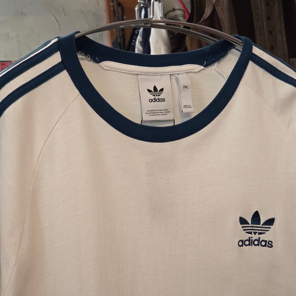 아디다스 삼선 사이드 라인 링거 반팔티 상품이미지2