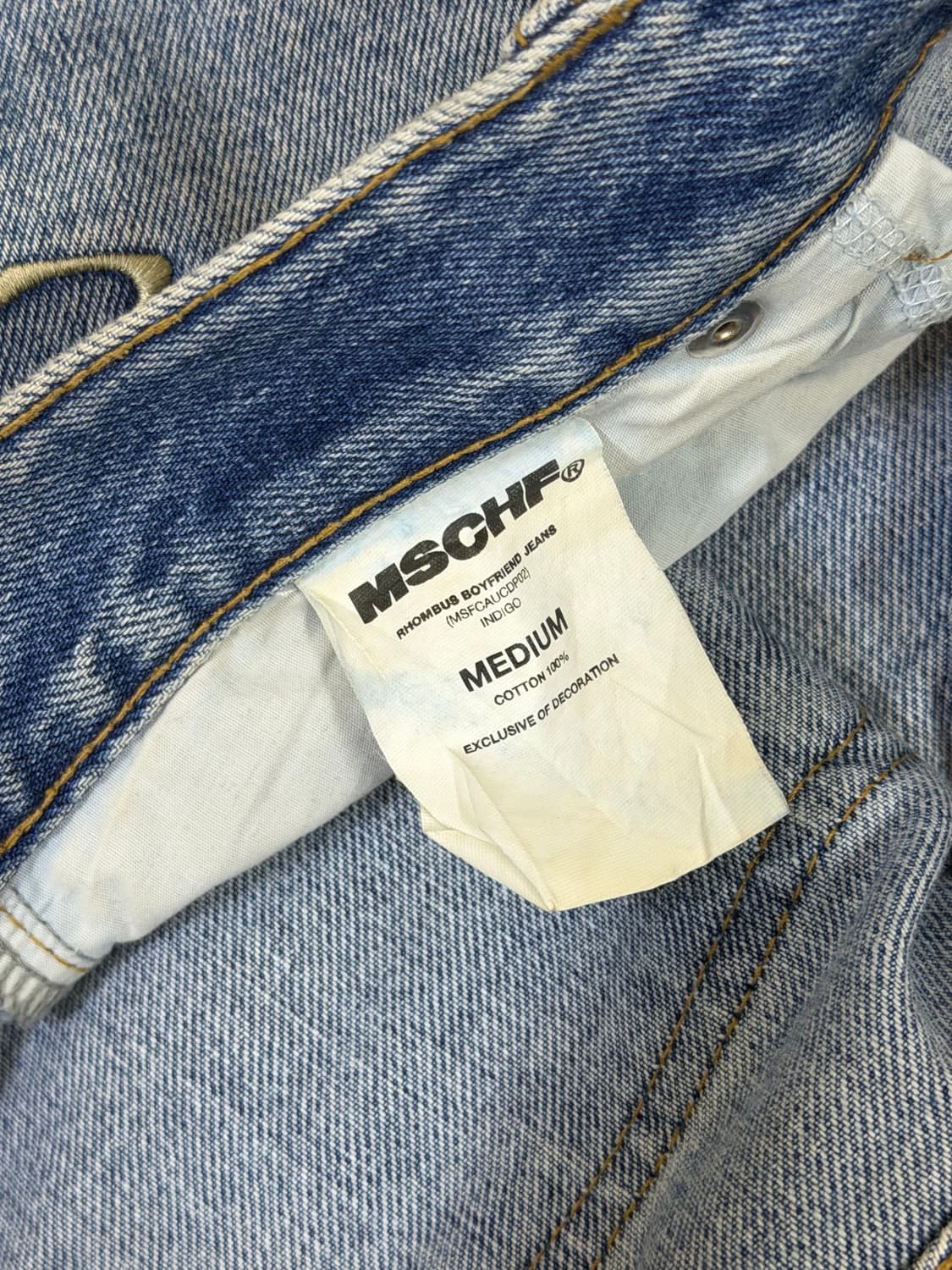 미스치프 롬버스 보이프렌드 진 M  상품이미지7