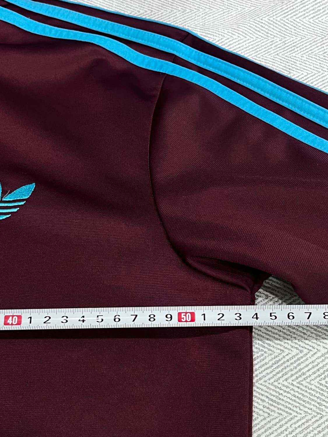 아디다스 파이어버드 져지 트랙탑 95 버건디민트 상품이미지10