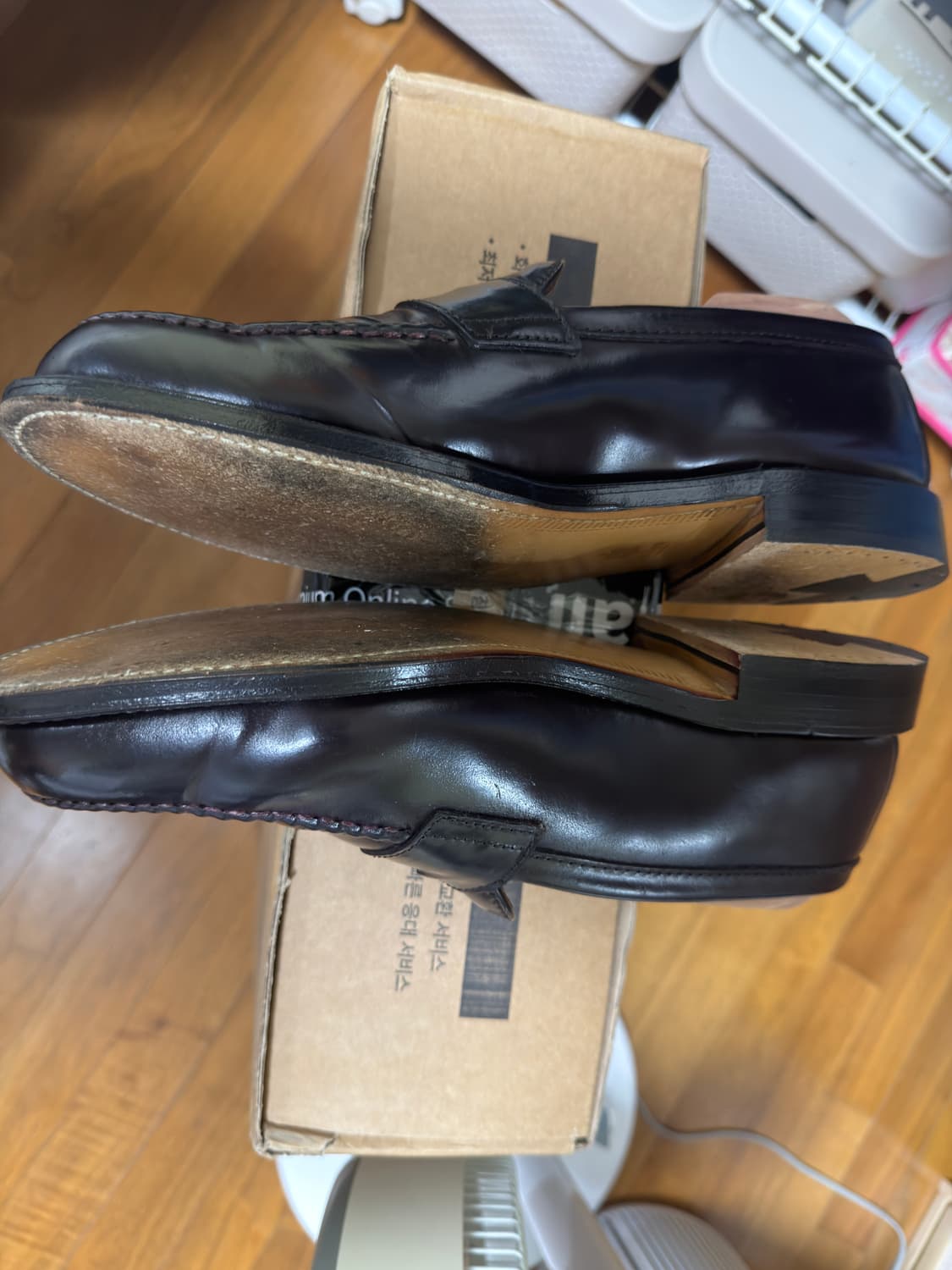 알든 986 슈즈 10.5e 사이즈 (풀박스+알든 슈트리) 상품이미지4