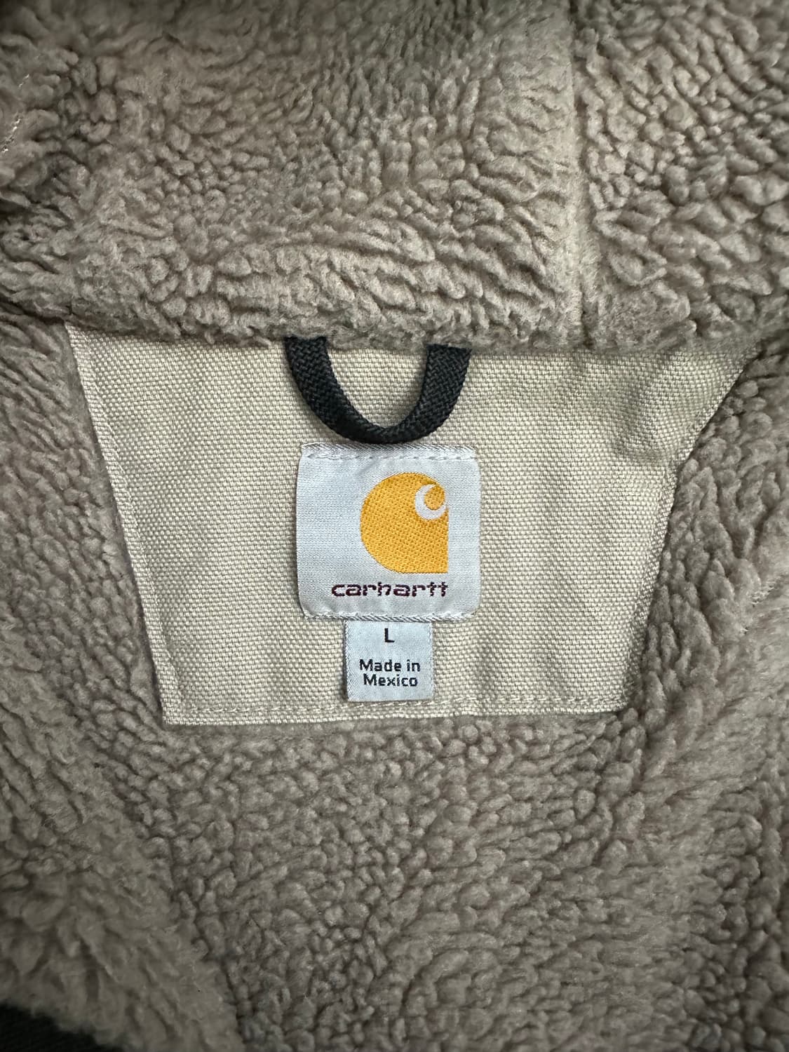 칼하트J284 MOS후드 USA워크 자켓 카키 L(100-105) 상품이미지3