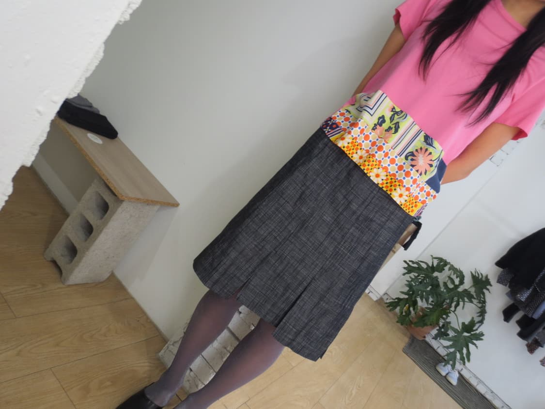 빈티지 데님 스커트 상품이미지1