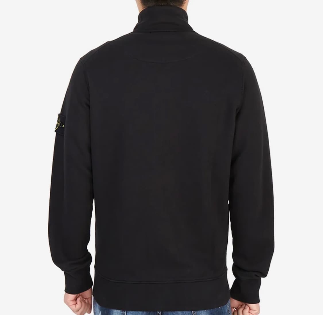 스톤아일랜드 와펜 기모 집업 가디건 (751566120 / 블랙 / 10 상품이미지2