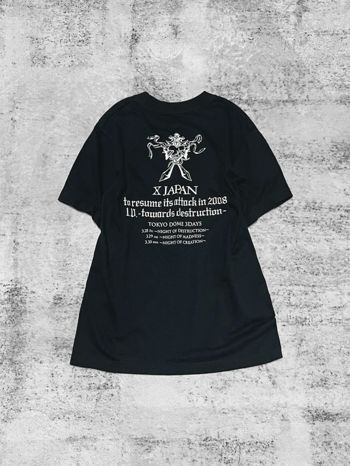 (x japan) 08 tokyo dome tour t  상품이미지5