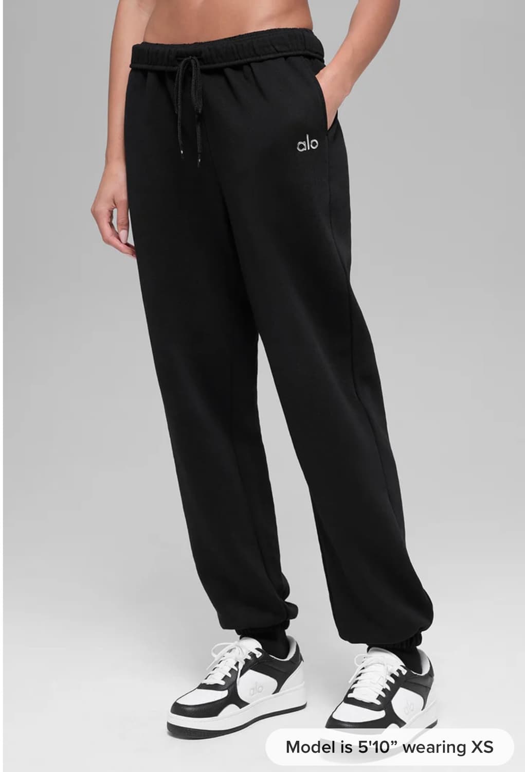 Alo accolade sweatpant 알로 조거 스웻팬츠 [블랙-S] 상품이미지3