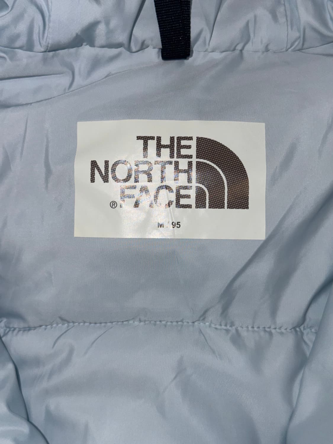 노스페이스 경량패딩 웨이브 LT 온 자켓 라이트블루 (M) 상품이미지4