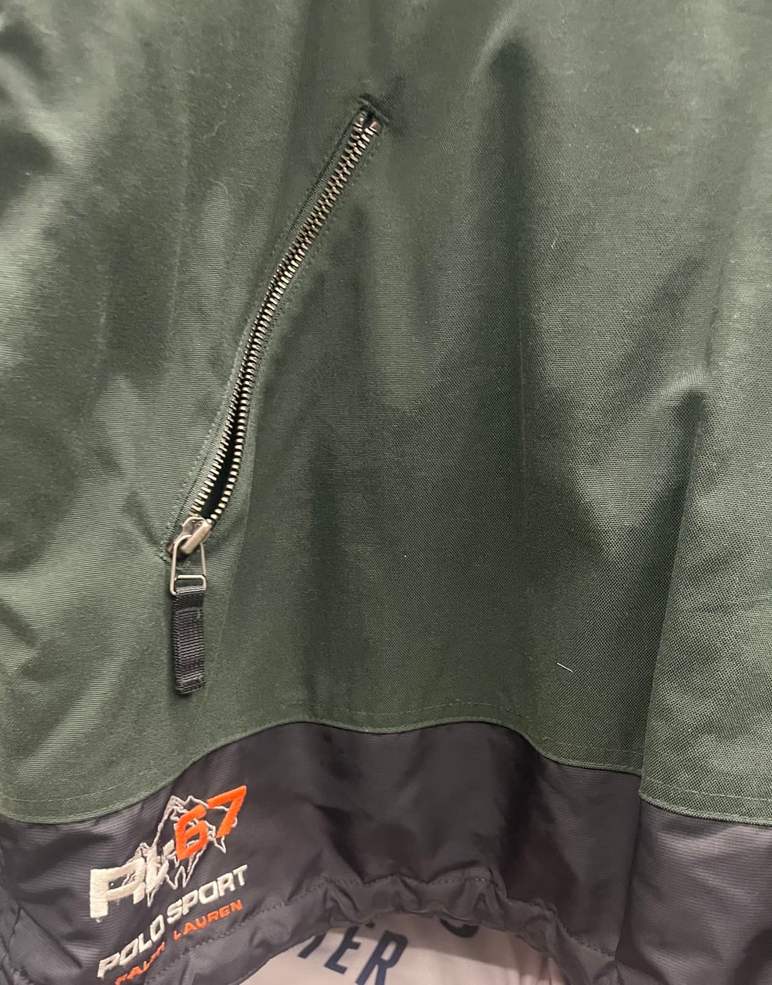 90s 폴로 스포츠 아노락 그린 점퍼 상품이미지6
