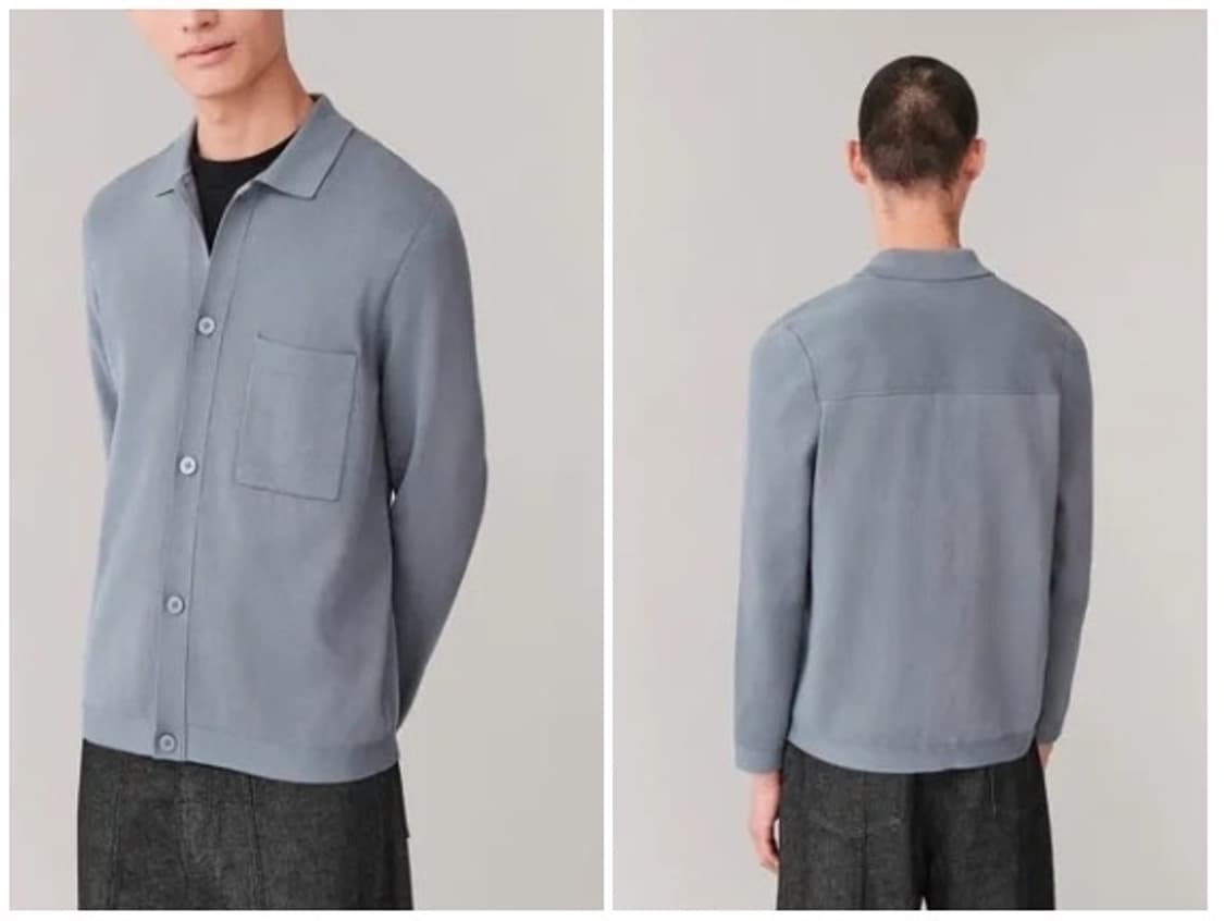 COS / 니티드 코튼 자켓, 남성 자켓 / L(105) 상품이미지9