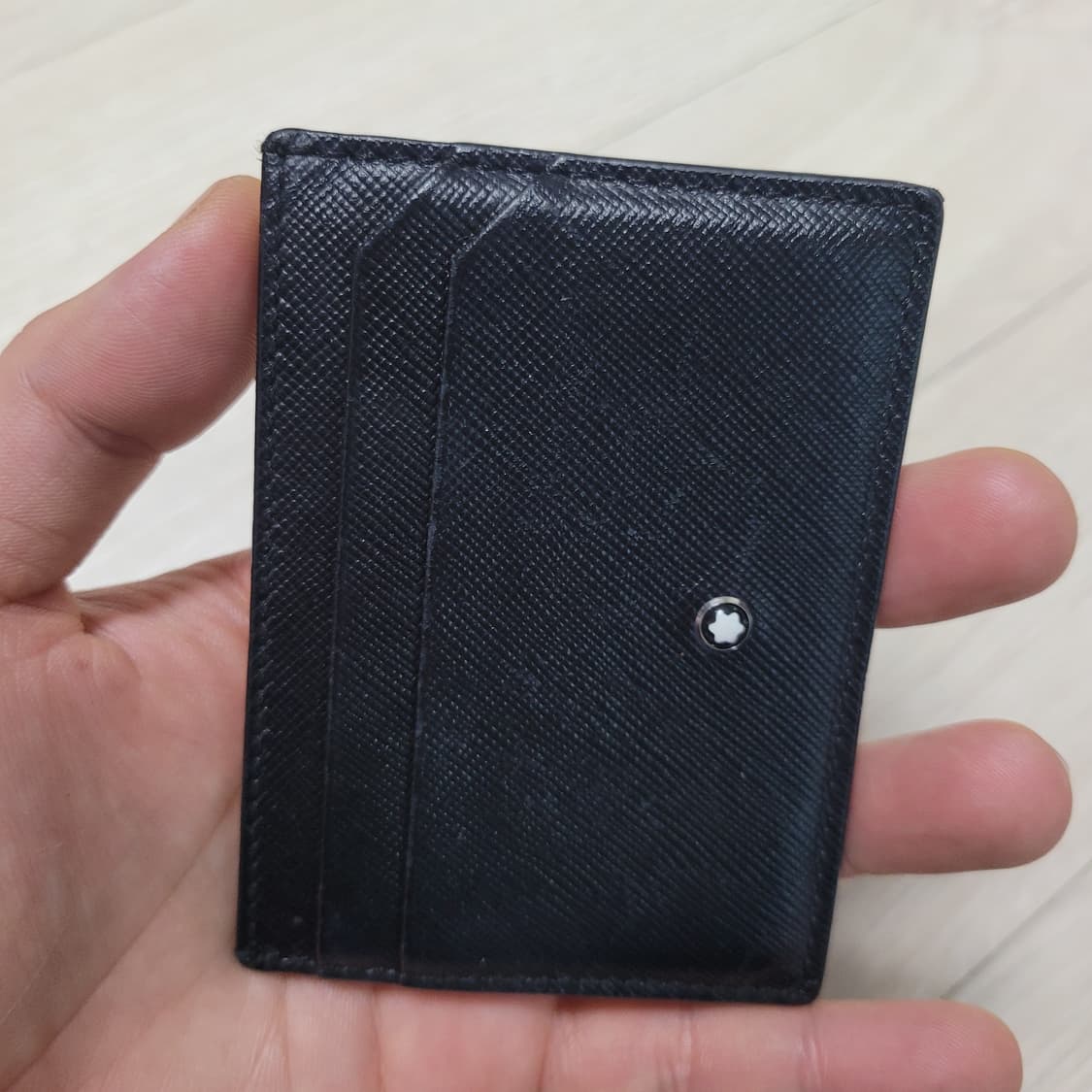 정품 몽블랑 블랙 카드지갑 상품이미지2