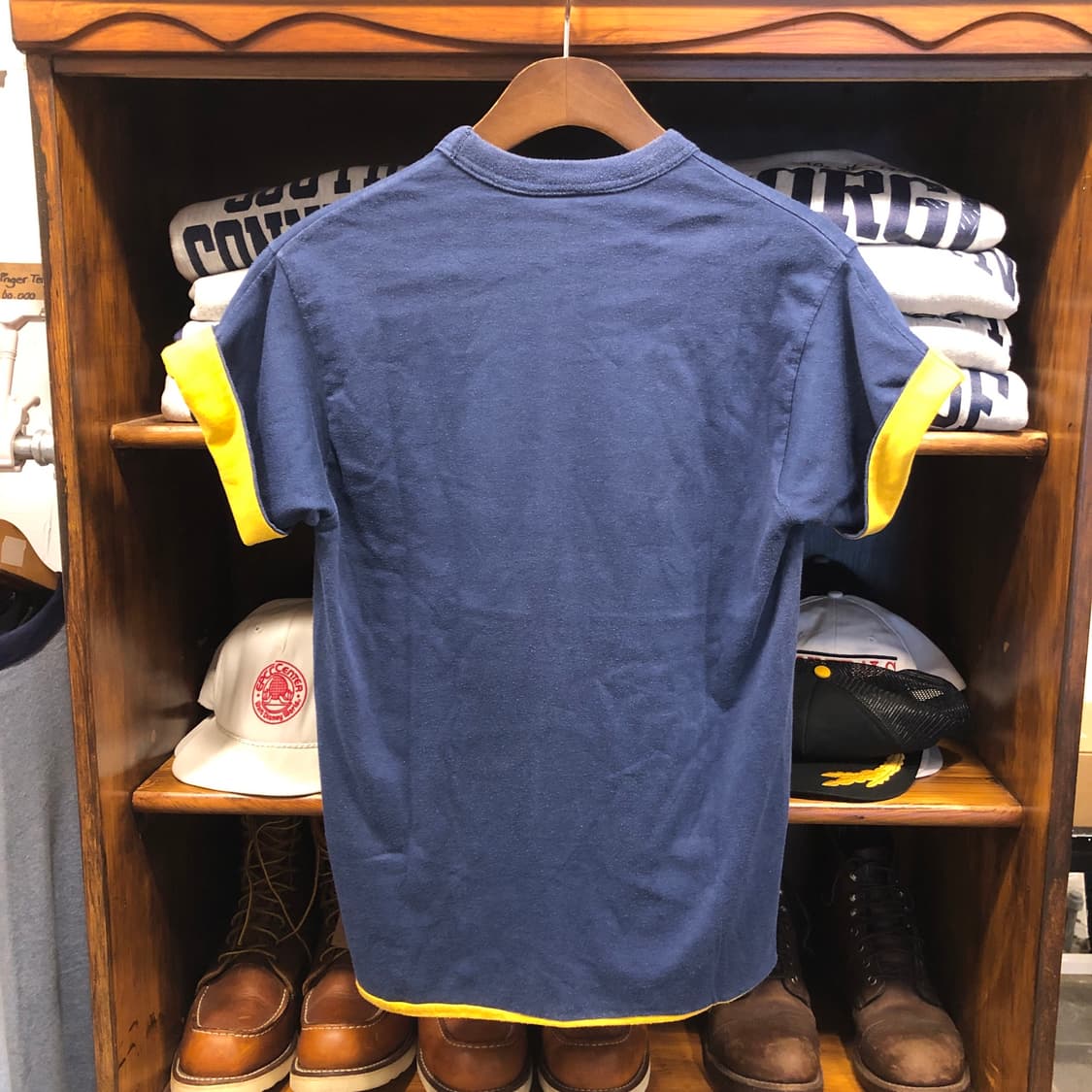 60s/80s Reversible T-shirt-M 상품이미지3