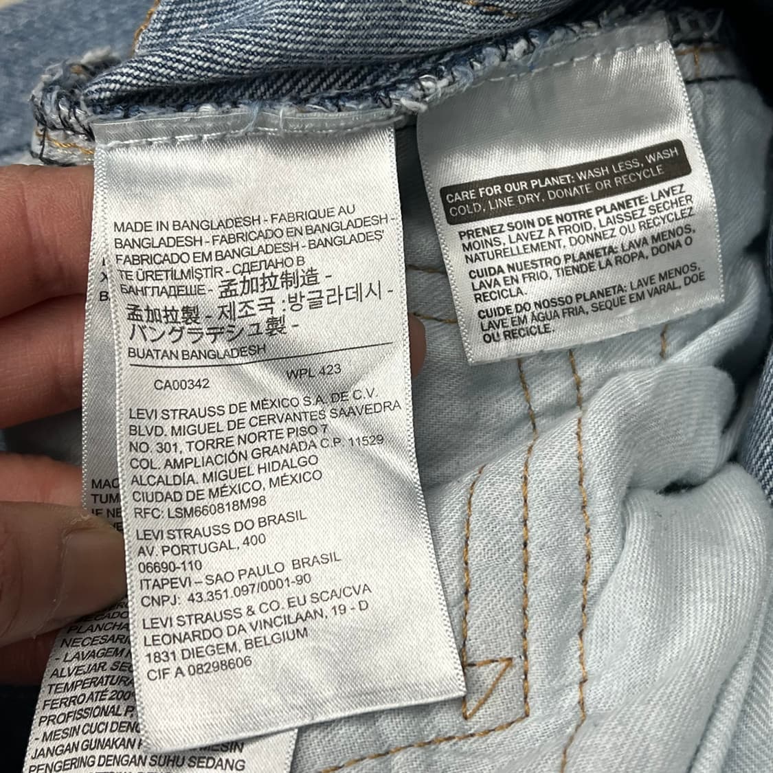 리바이스 505 데님팬츠 s09695 상품이미지9