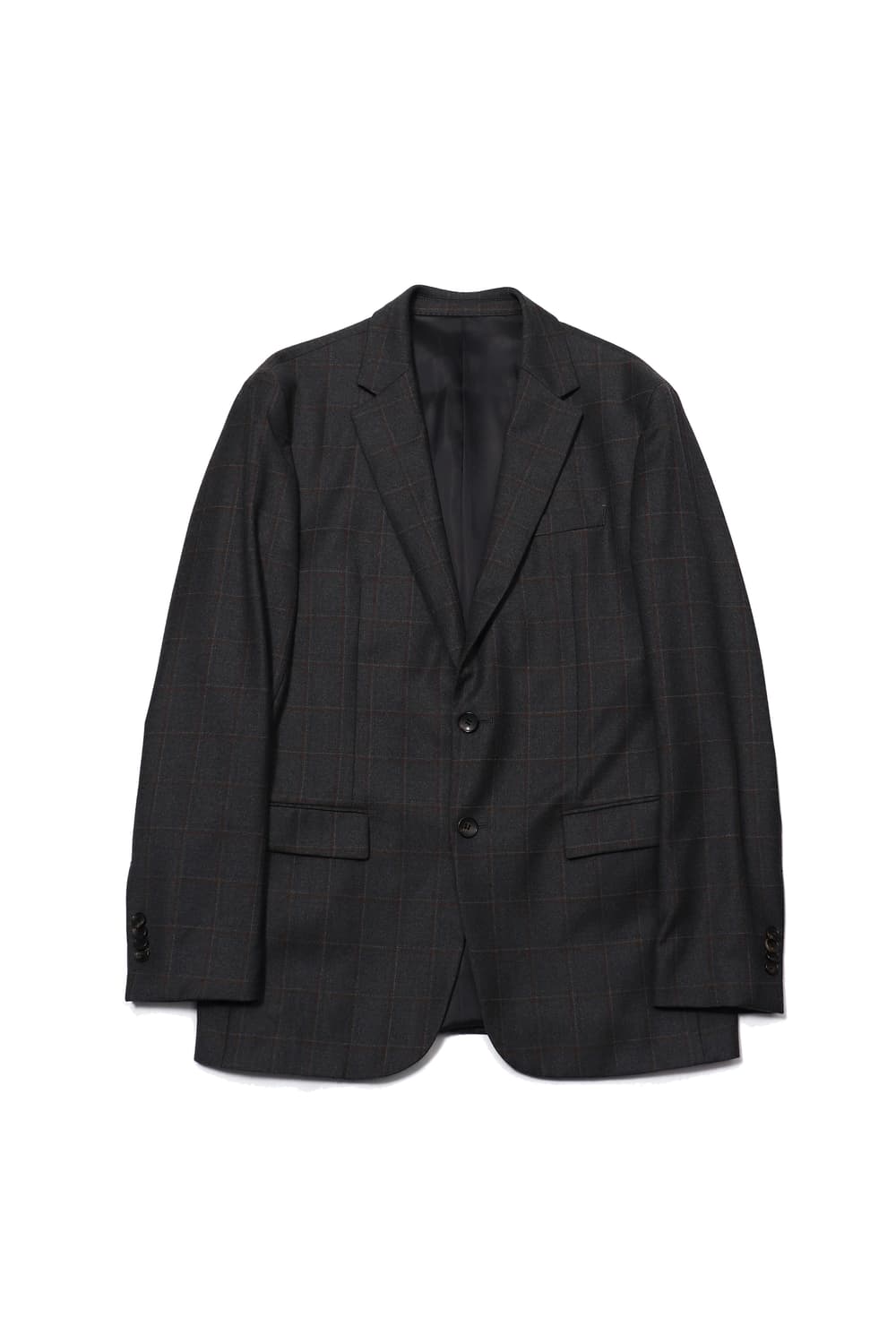 SOLID HOMME 울 체크 슬림핏 투버튼 블레이저 size 50 상품이미지1