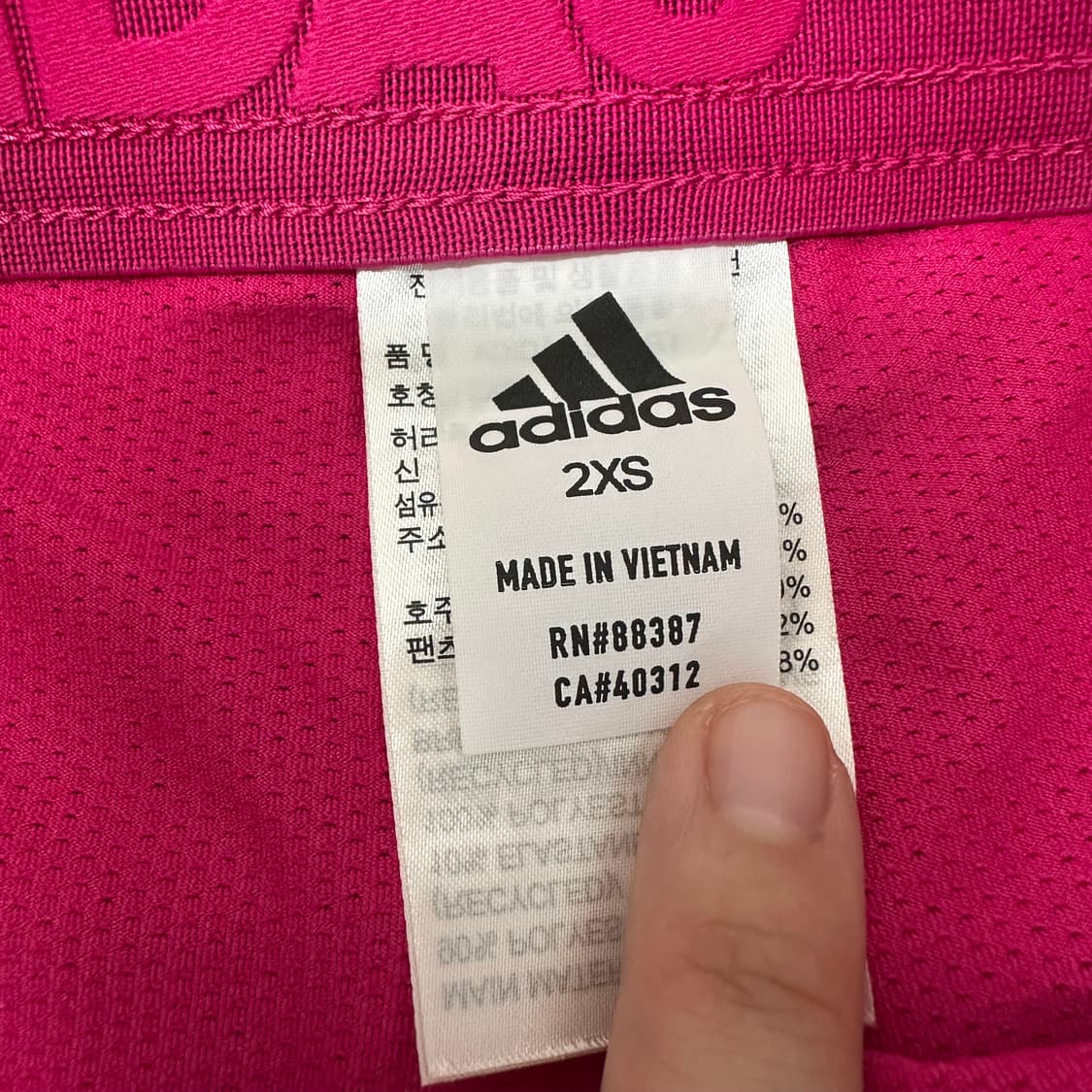 아디다스 여성 골프웨어 미니 스커트 치마 운동복 2XS 상품이미지5