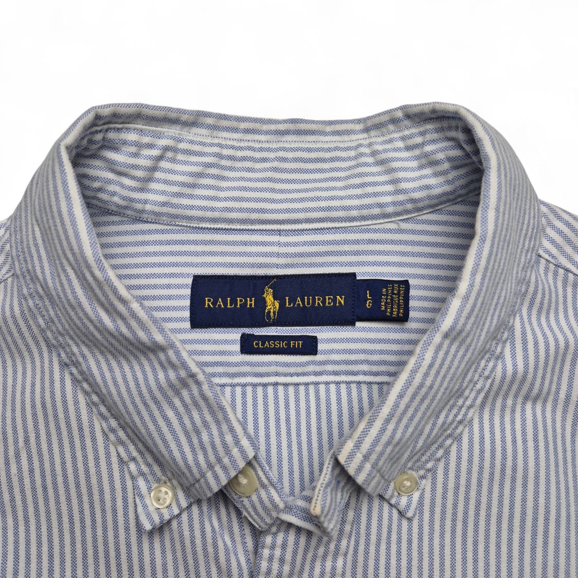 [L] 폴로 랄프로렌 옥스포드 스트라이프 셔츠 상품이미지6