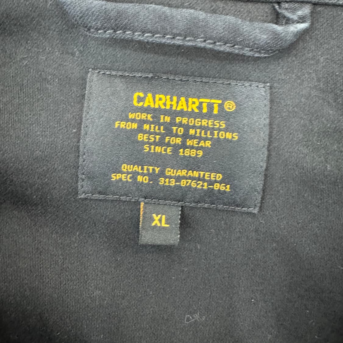 XL 칼하트 WIP L/S 유틸리티 워크 셔츠 자켓  상품이미지6