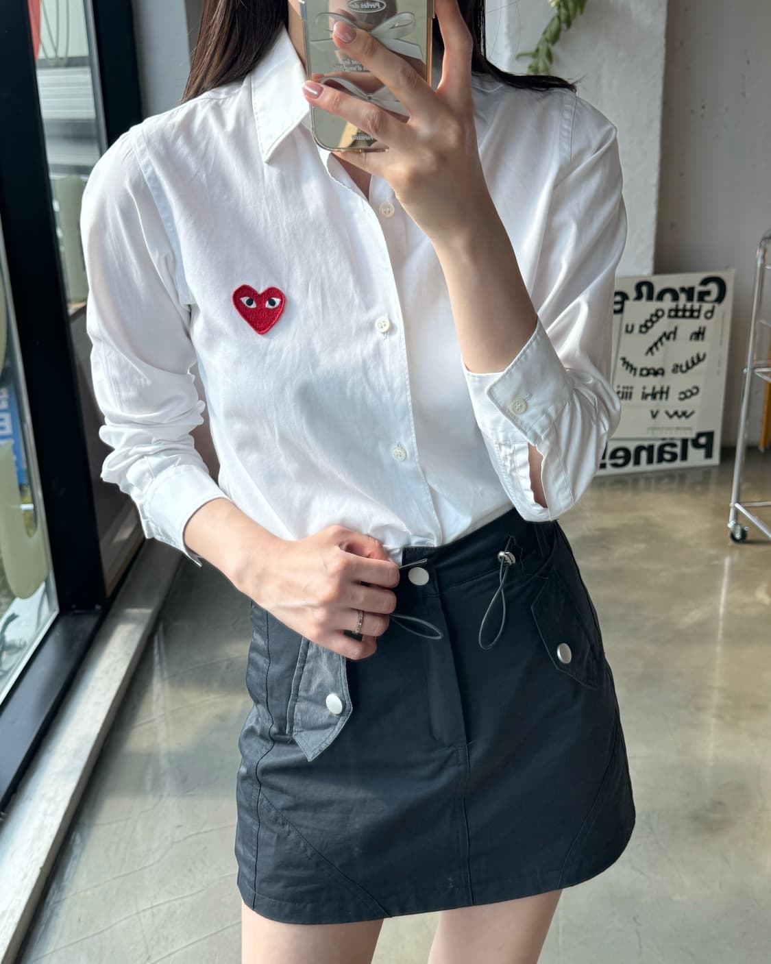 [Commedesgarcons] 꼼데 가르송 화이트 셔츠 상품이미지5
