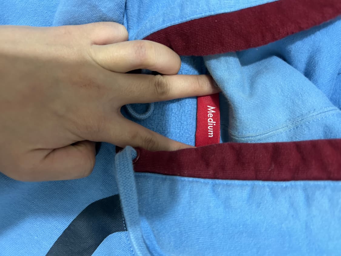 SUPREME hooded zip up 상품이미지2