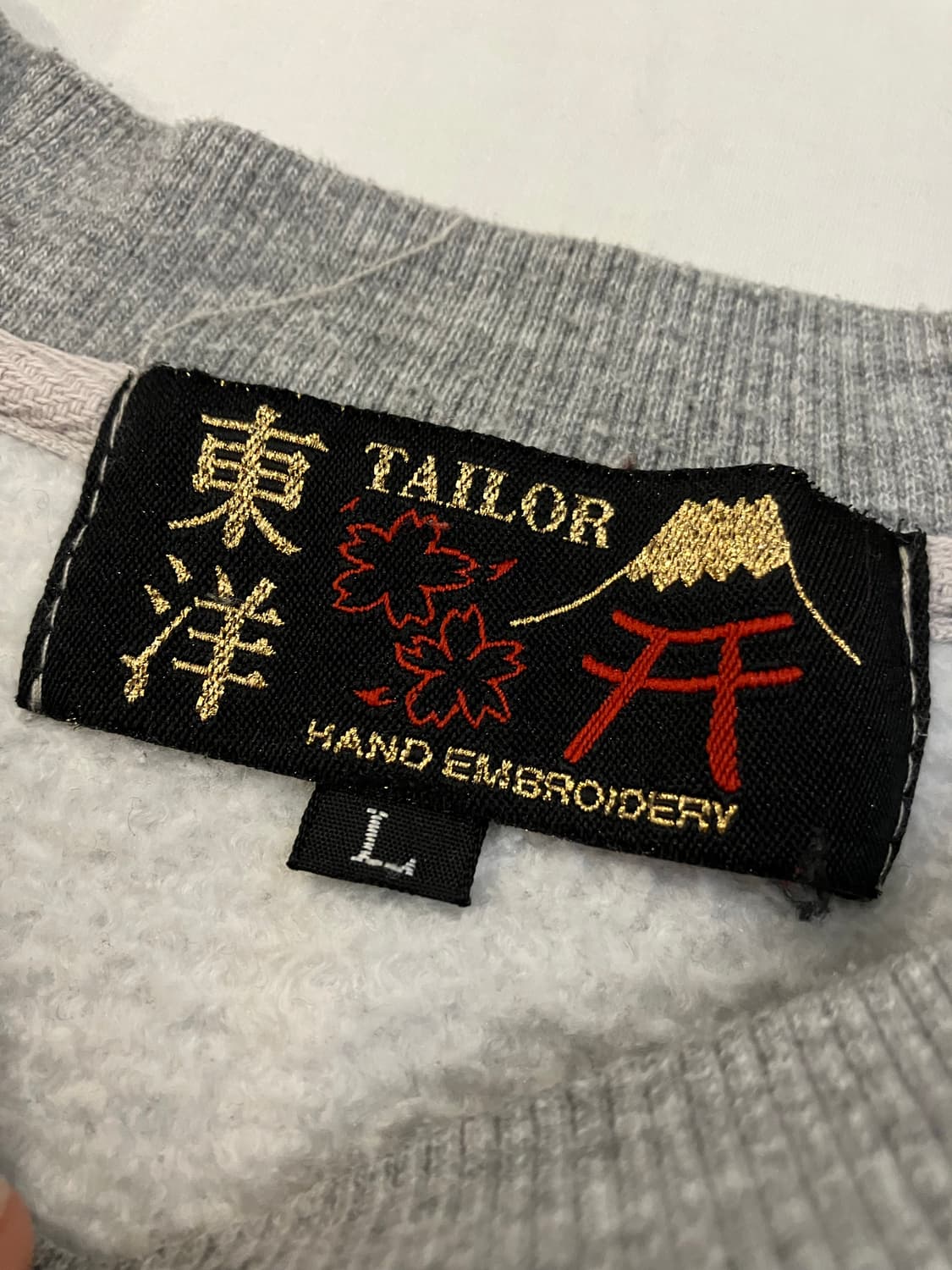 테일러 토요 재팬 백호 스카쟌 스웻셔츠 맨투맨 상품이미지5