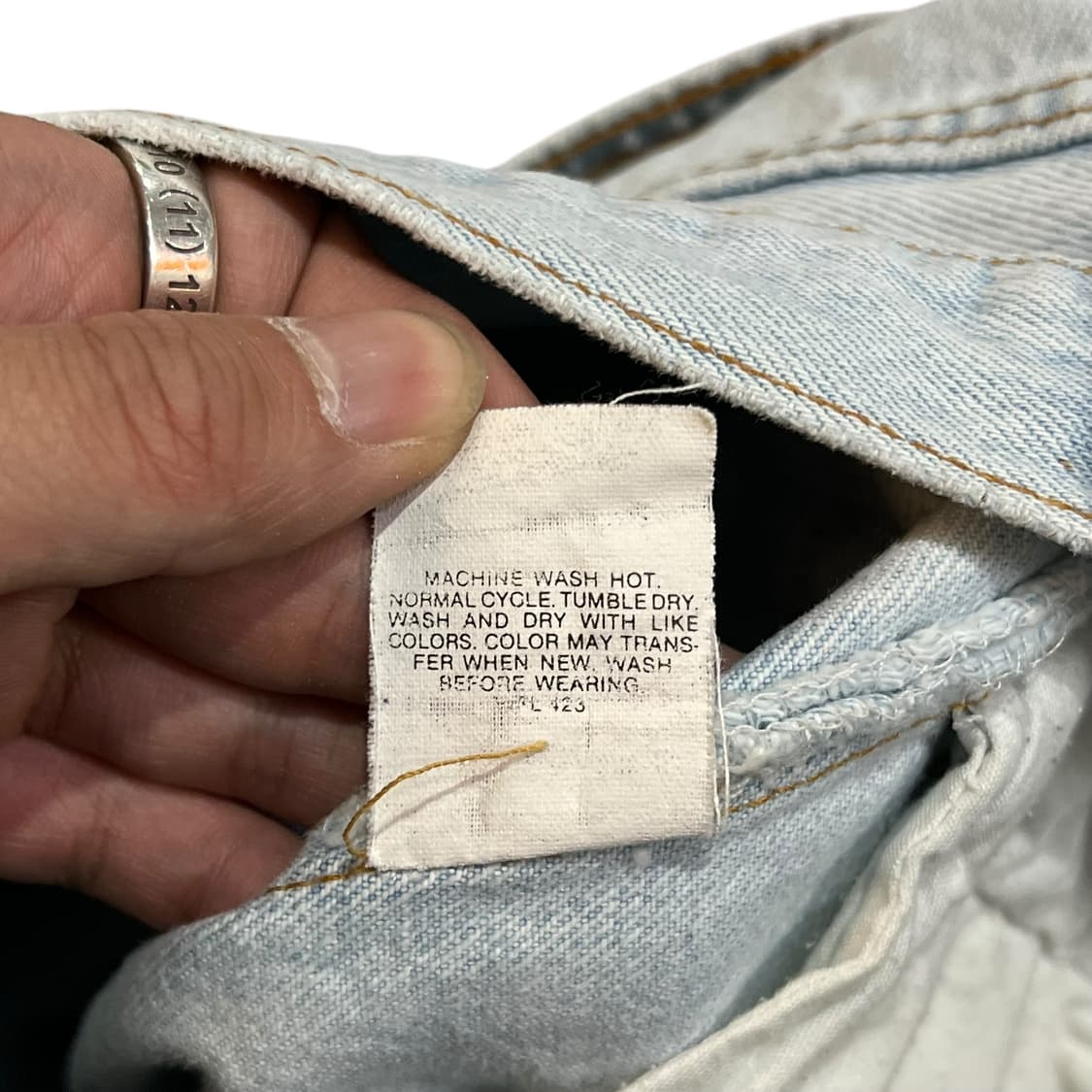  USA 리바이스 501 데님팬츠 y13974 상품이미지8