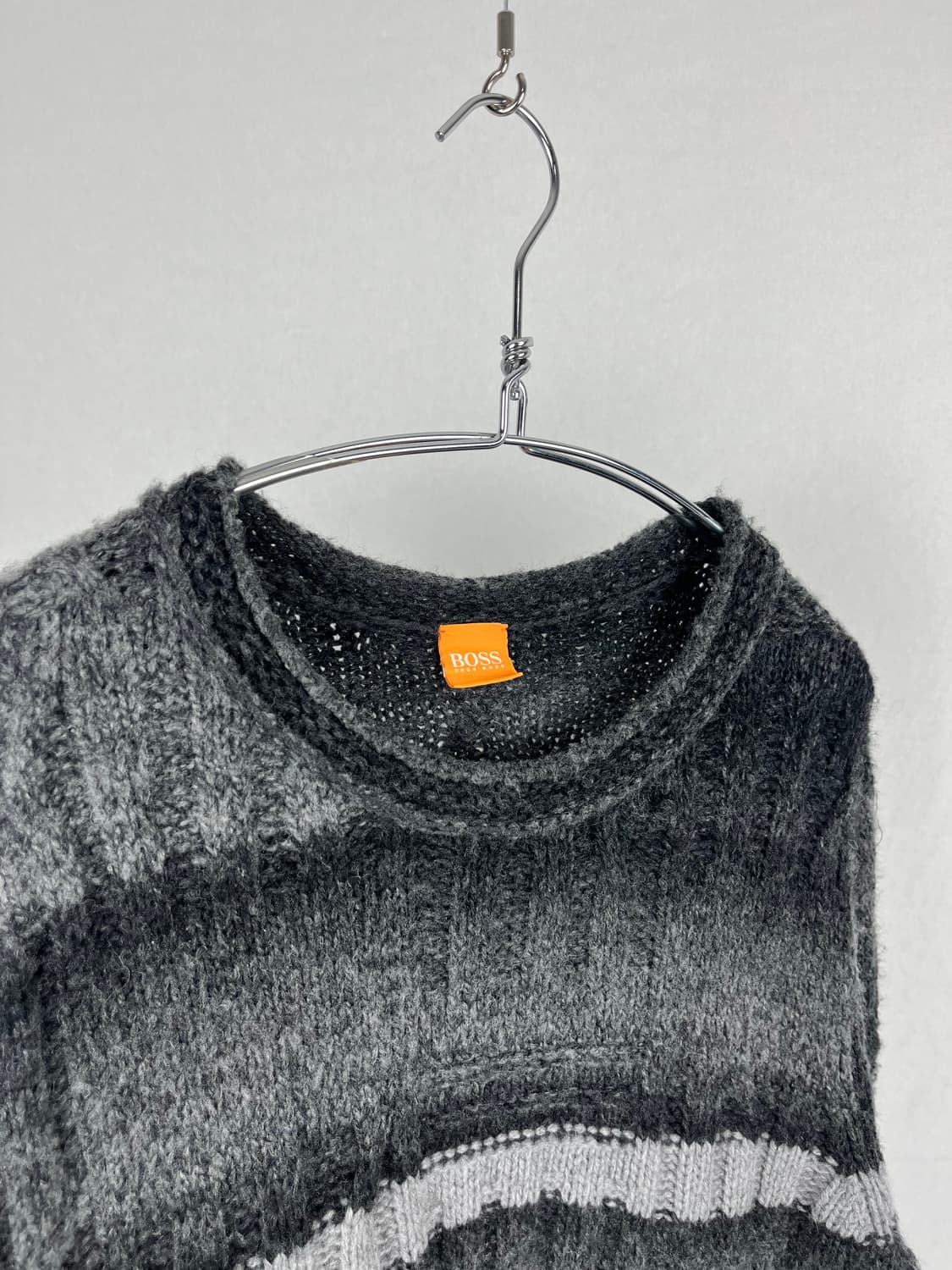 00s HUGO BOSS 스트라이프 패턴 니트  상품이미지2