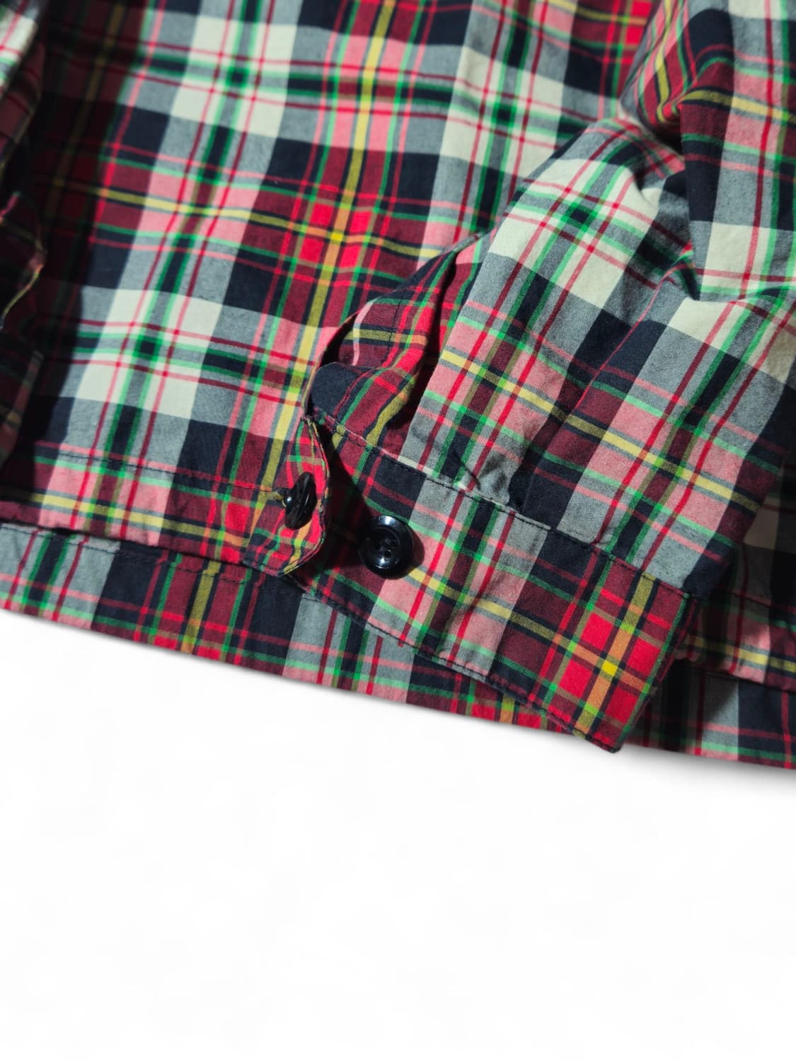 1990's 제이크루 J.crew 체크 아노락 자켓 S 105 상품이미지5