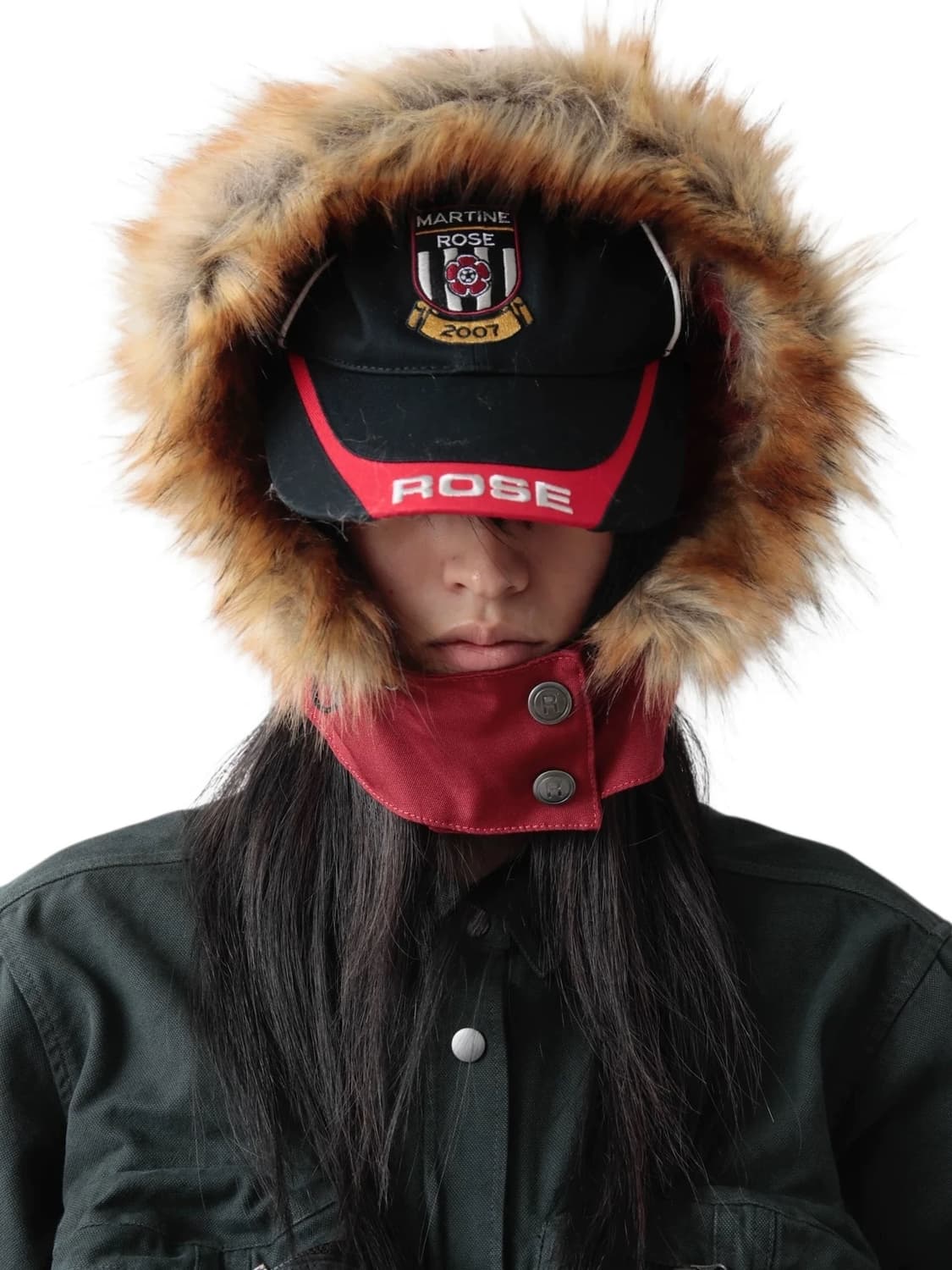 MARTINE ROSE FW25 PARKA CAP HOOD 상품이미지1