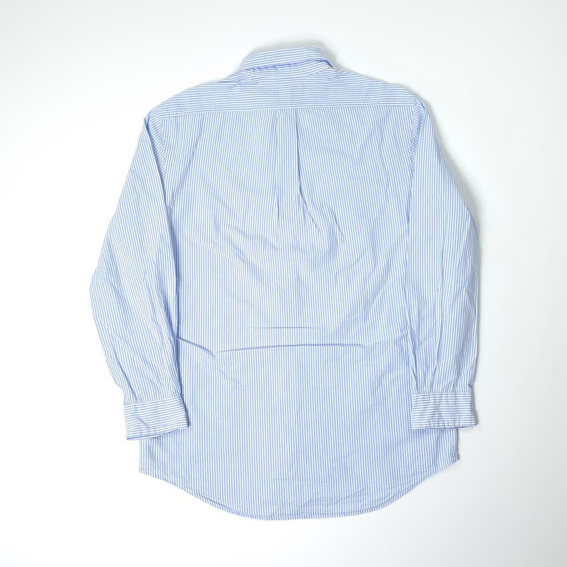 폴로 랄프로렌 클래식핏 코튼 스트라이프 셔츠 스카이블루 (M) 상품이미지2