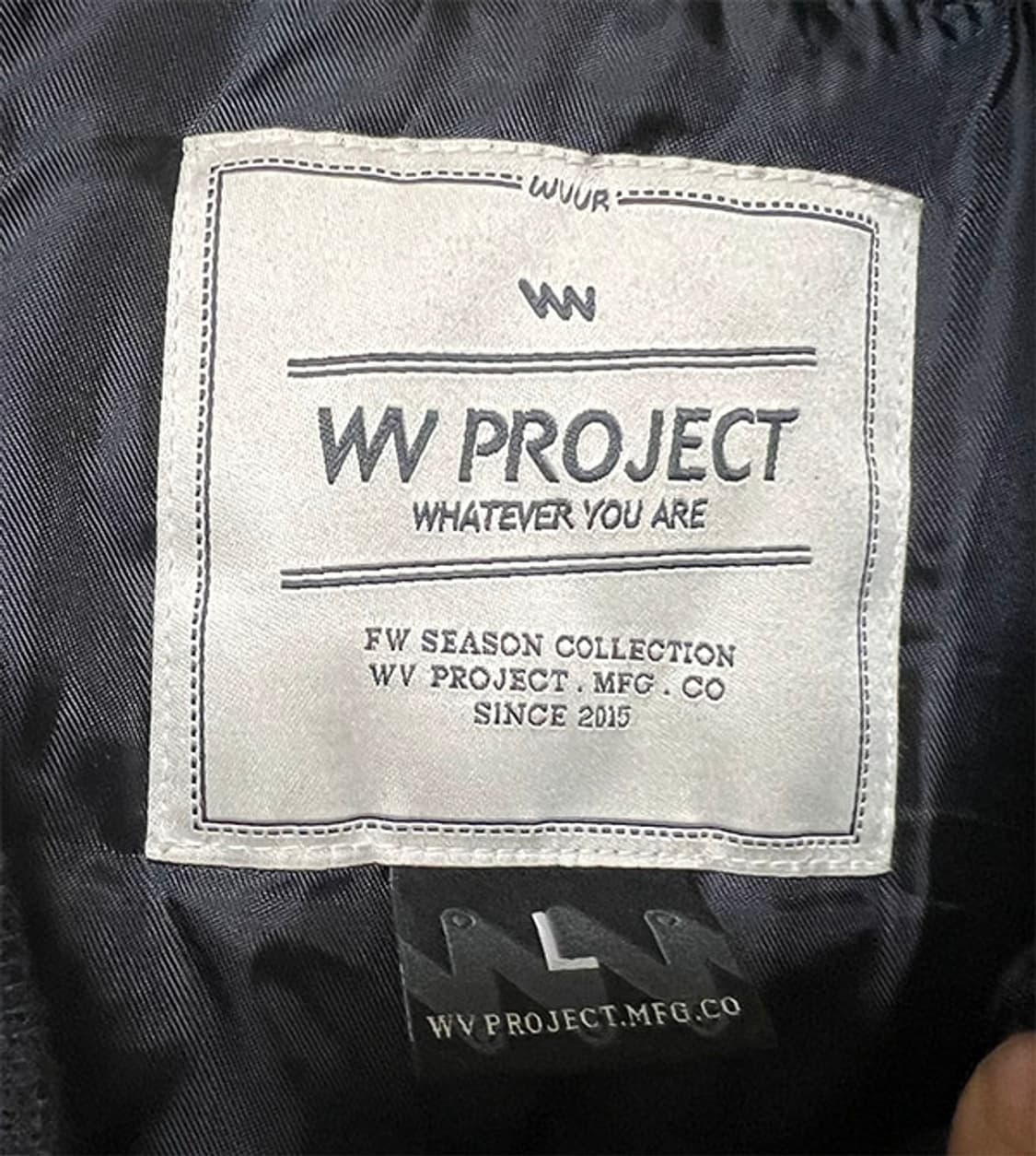 WV프로젝트 남자 코듀로이 패딩 항공점퍼 오버핏 L 100 상품이미지3