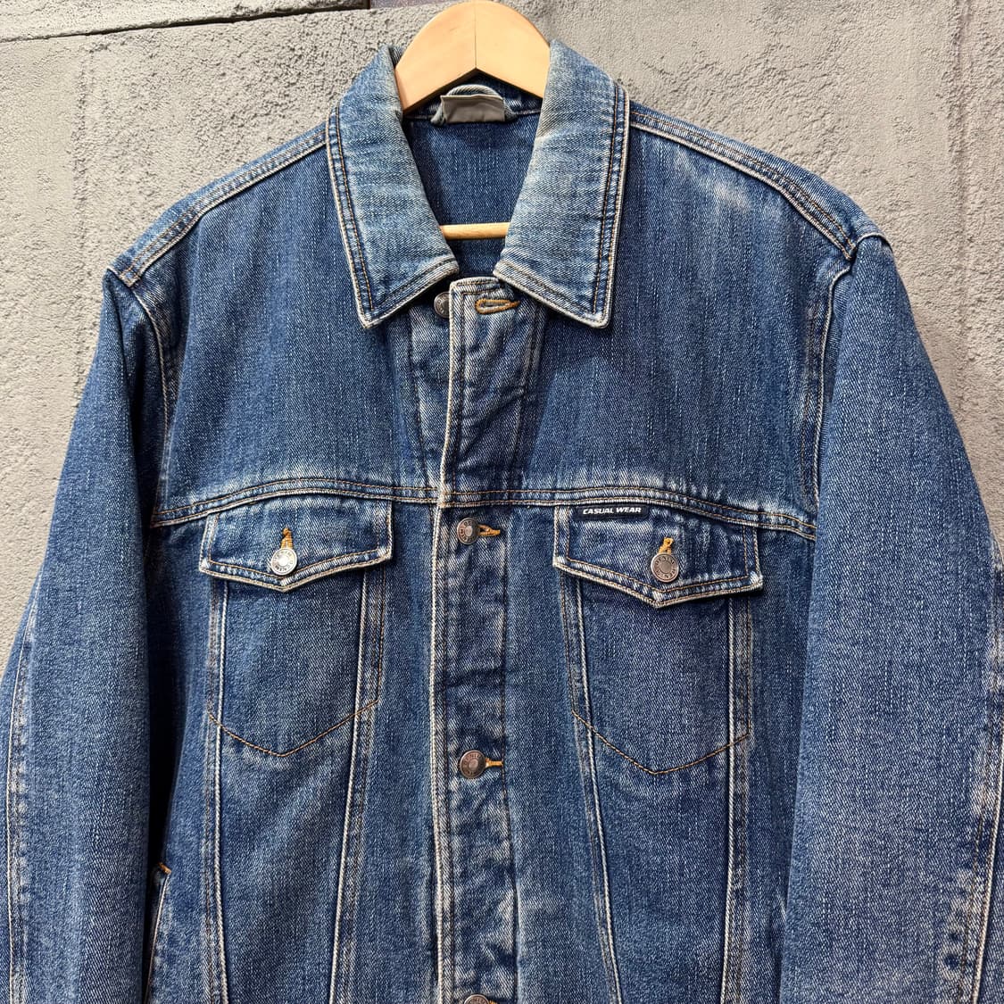 80s Camargue 데님 트러커 자켓 made in GERMANY  상품이미지2