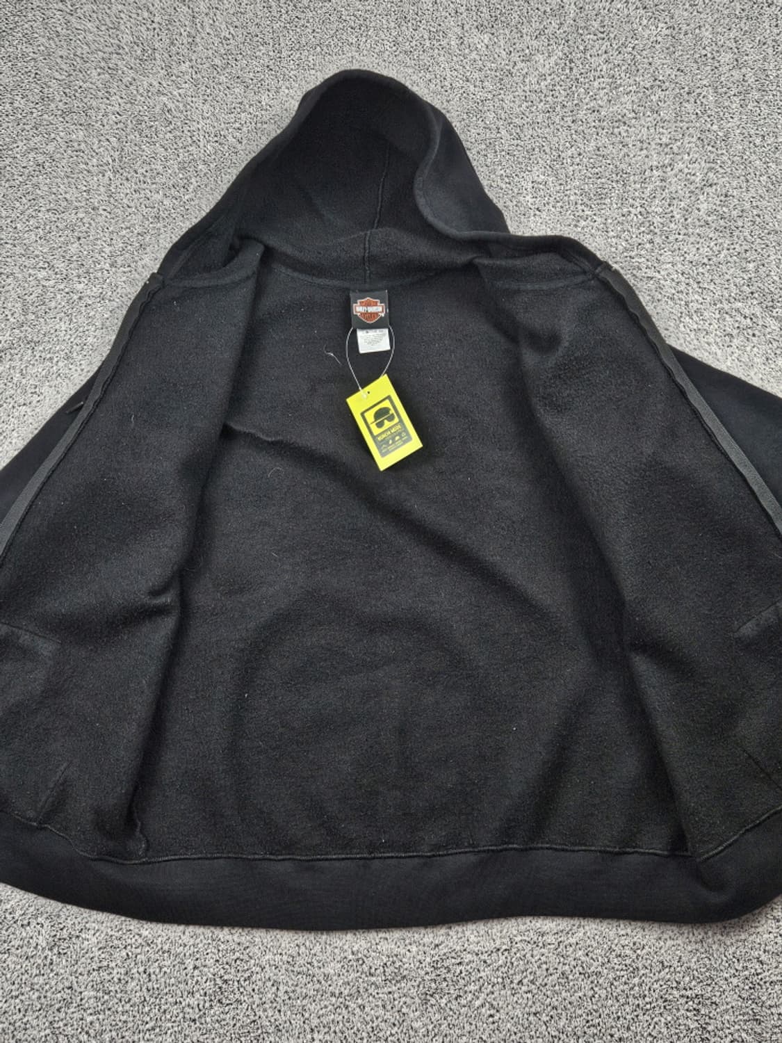 할리데이비슨 스몰로고 프린팅 후드 집업 ( L ) / 10446 상품이미지9