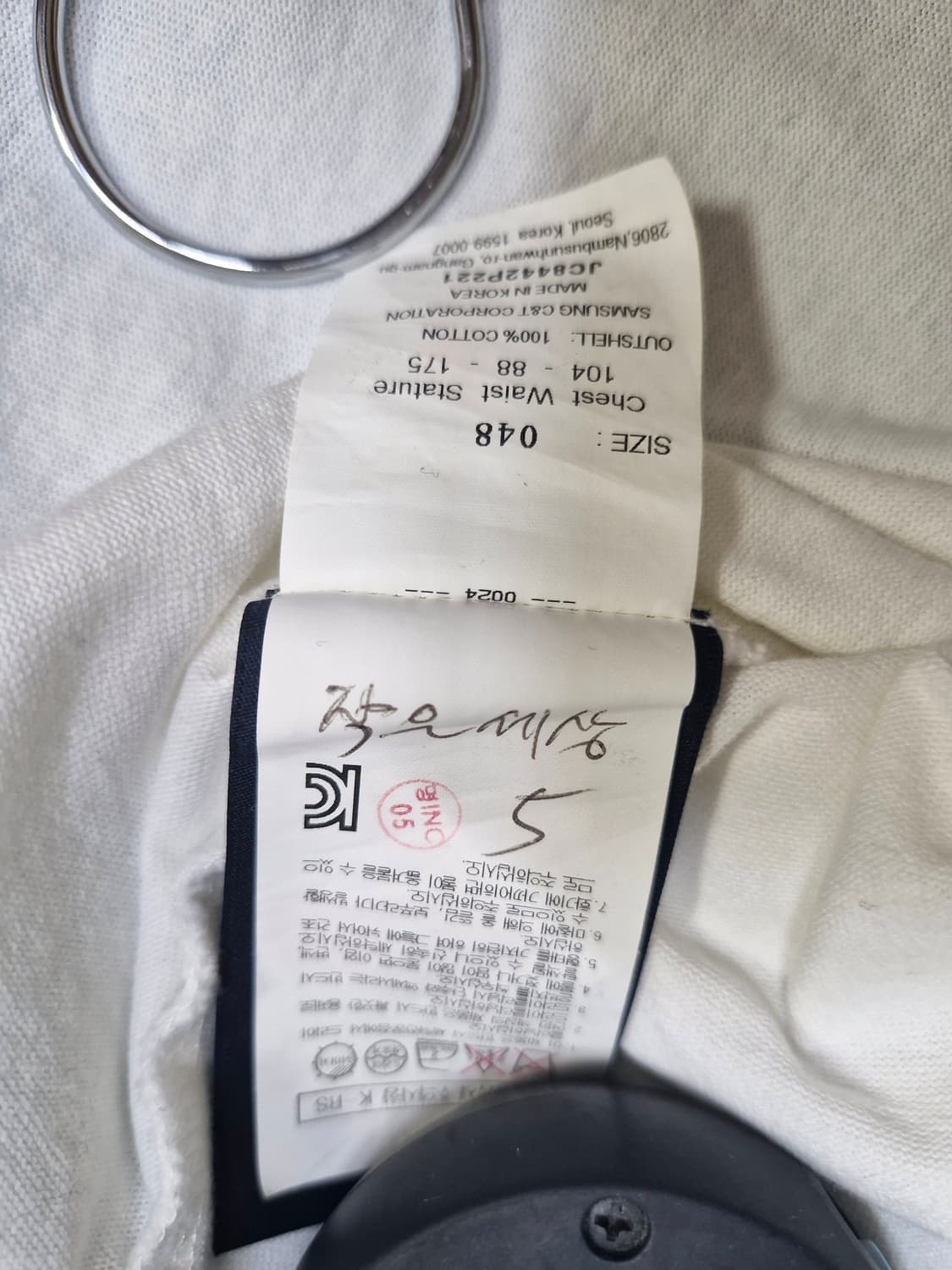 JUUN.J 준지x슈크렛막심 오버핏 반팔티셔츠[48] 상품이미지8