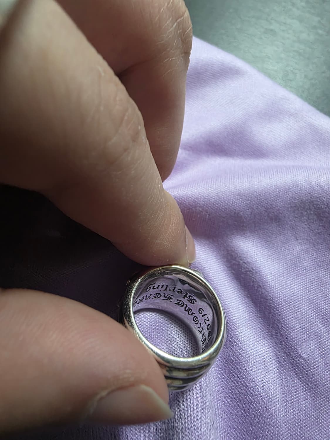 크롬하츠 대거링 us5 극미중고 상품이미지4