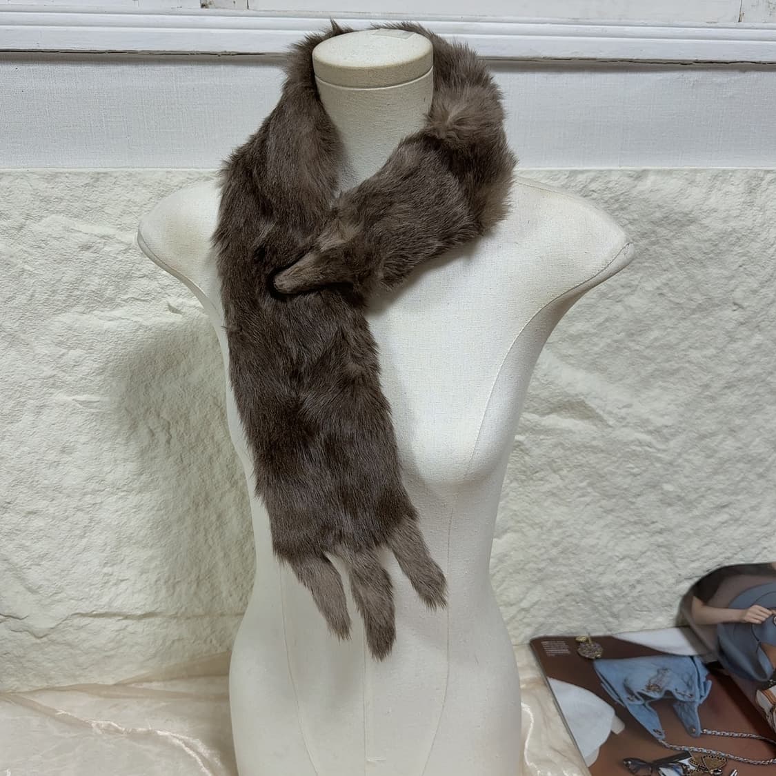 빈티지  족제비 목도리 스카프 상품이미지1