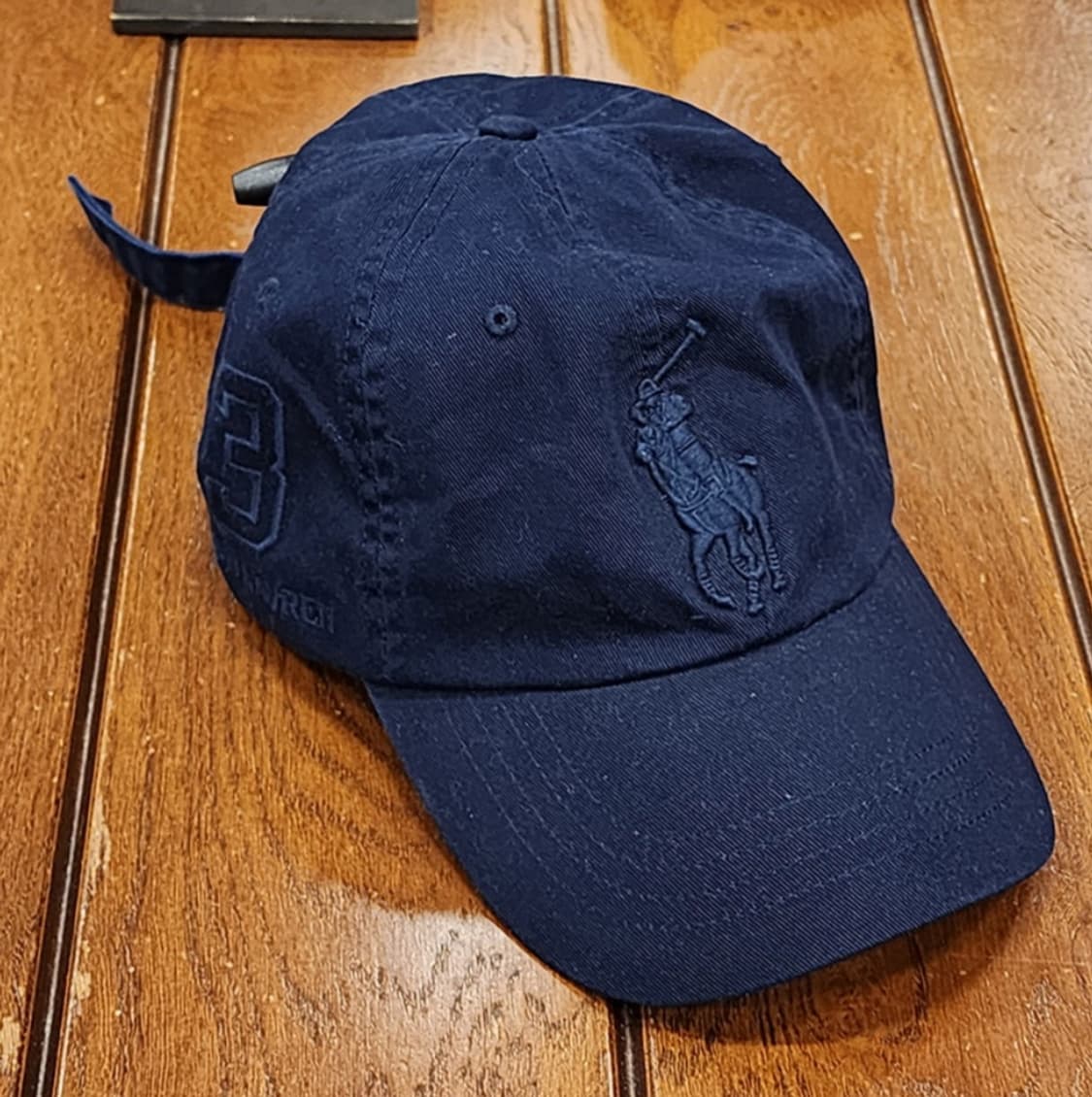 (정품)폴로 클래식 빅포니 로고 볼캡 네이비  상품이미지2