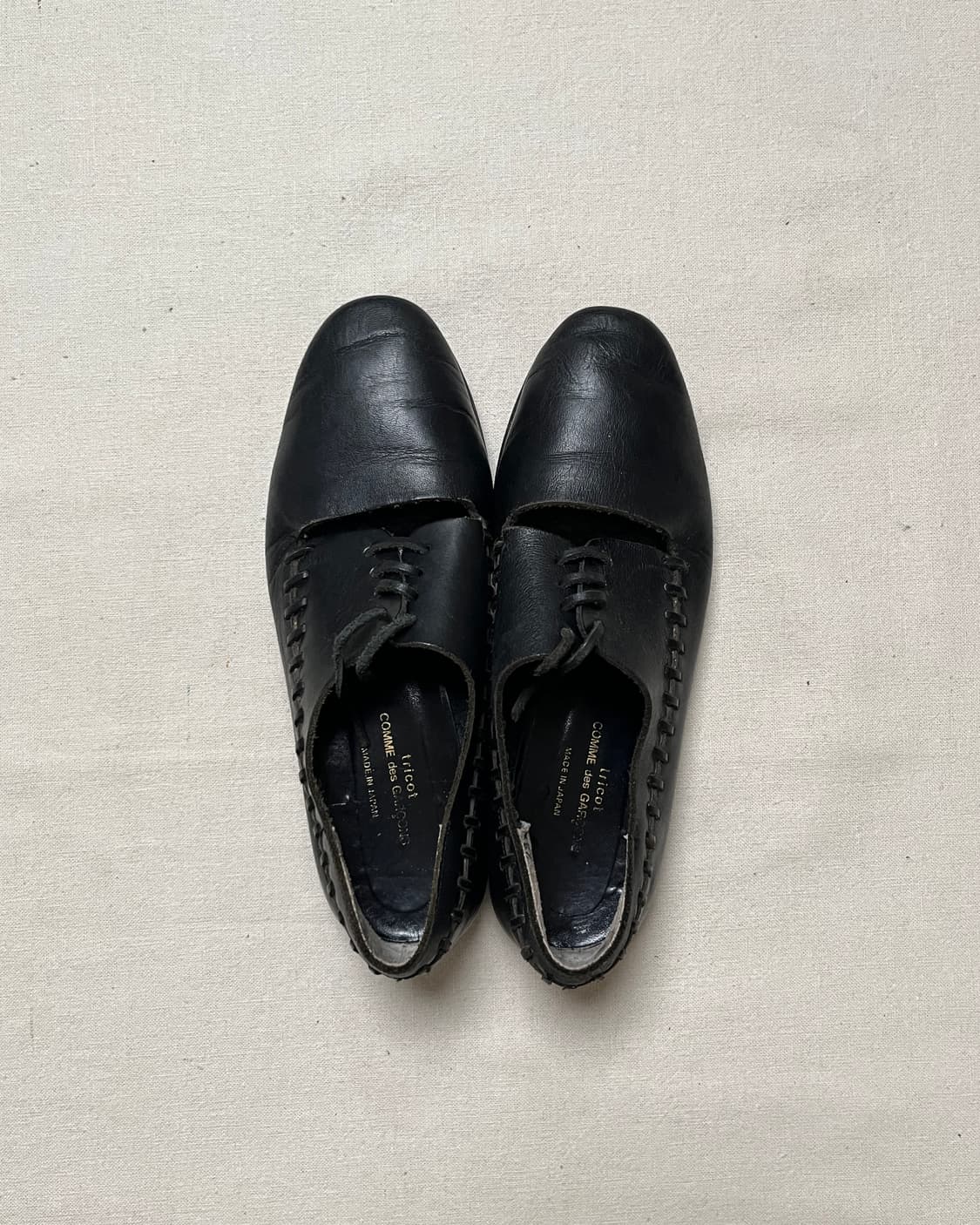 꼼데가르송 레이스업 메리제인 슈즈 comme des garcons 상품이미지1