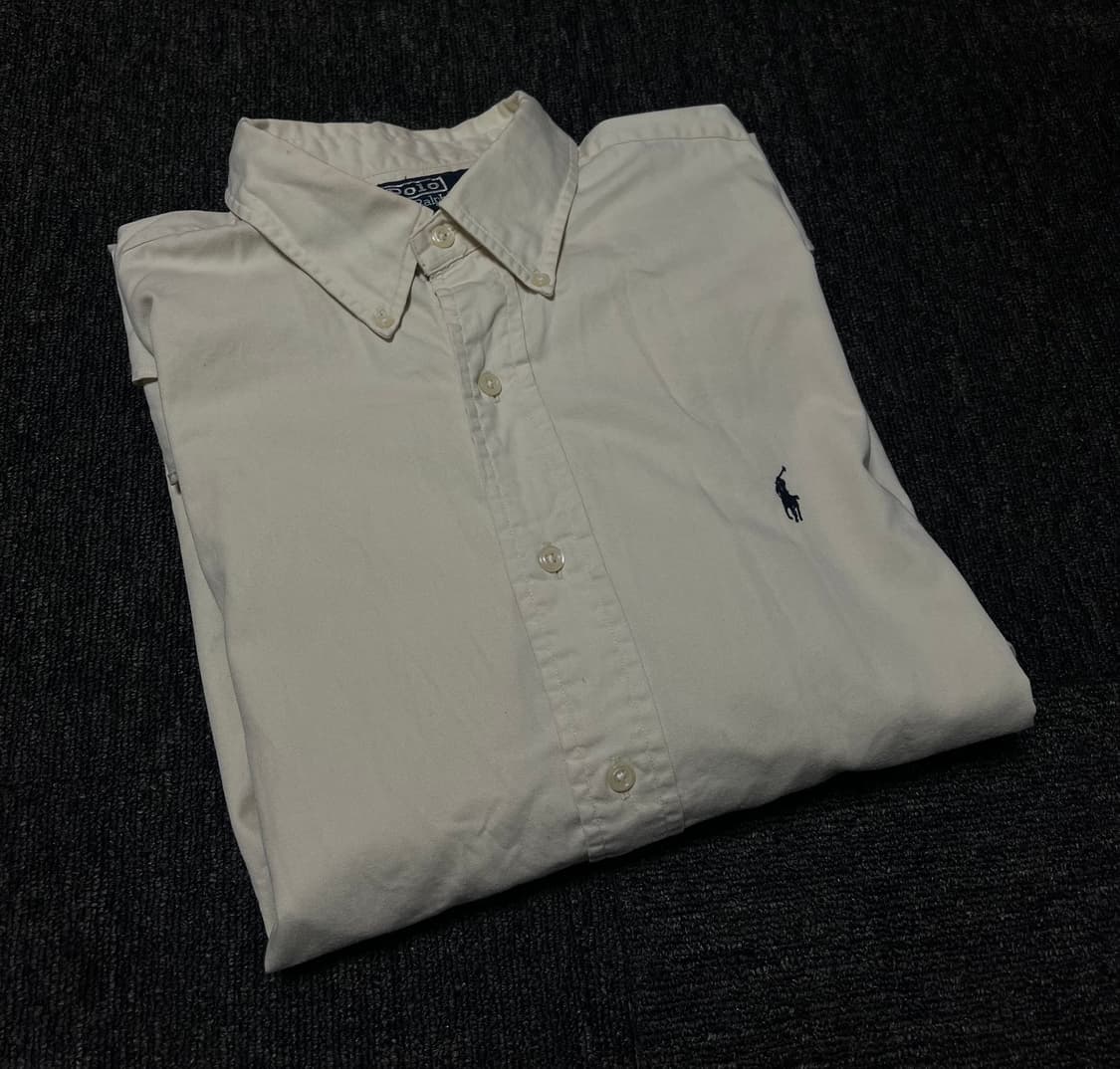 Polo Ralph Lauren 클래식 버튼다운 코튼 셔츠 (베이지)  상품이미지3