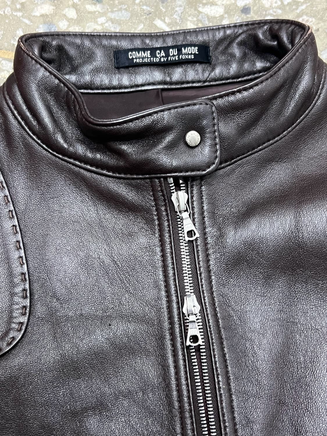 Comme ca du mode (W) Leather Jacket 상품이미지4
