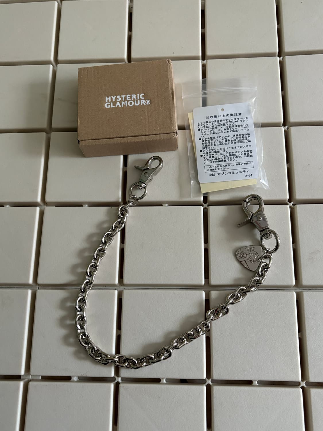 히스테릭 멀티 실버 체인 상품이미지3
