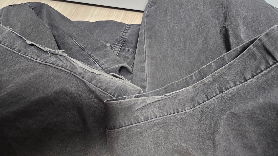 해칭룸 벤티드 팬츠 4사이즈 상품이미지2