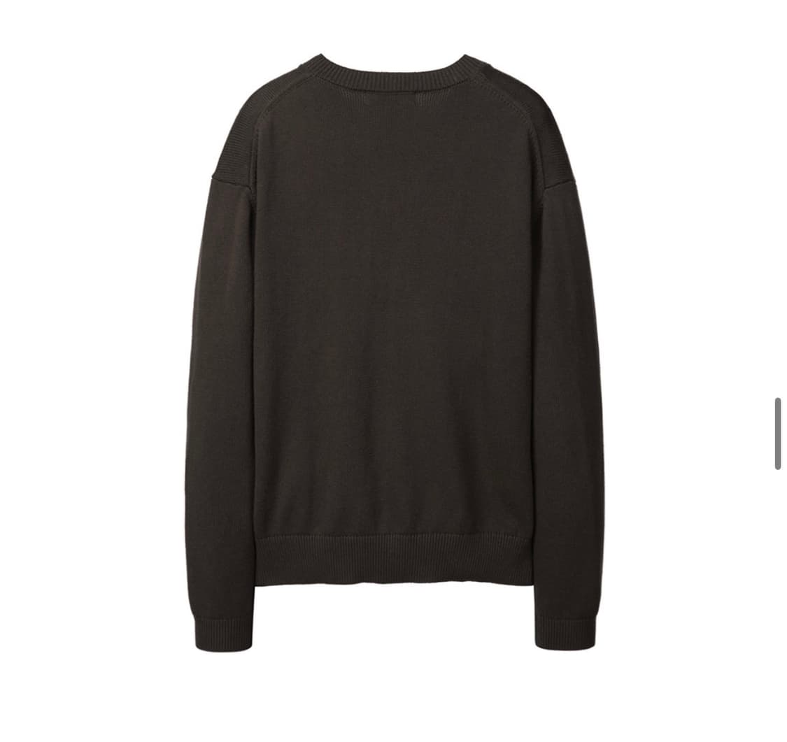 일꼬르소 브이넥 풀오버 니트 브라운 xl 상품이미지1