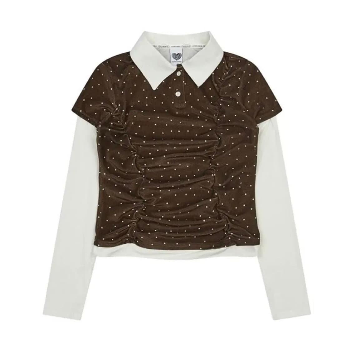 러브이즈트루 FS DOT LAYERED TEE 상품이미지1