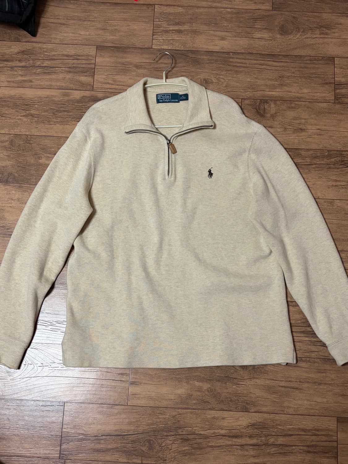 폴로 랄프로렌 반집업 아이보리 상품이미지1